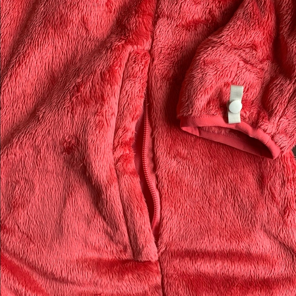 The North Face Coral Osito Plush Fleece Full Zip Jacket - Picture 6 of 10